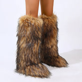 Cold Days Thigh High Fur Boots
