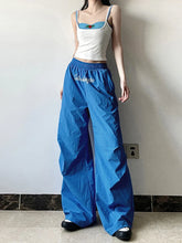 Baggy Wide Leg Cargo Pants - Women's Y2K Casual Streetwear