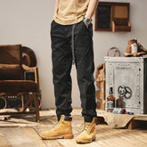 Cargo Pants Straight Mens Military Tactics Casual Cotton Oversize
