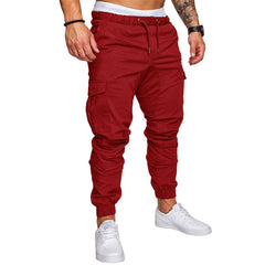 Casual Men Pants Harem Pantalones Fashion Big Pocket Hip Hop