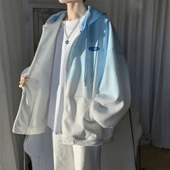 Soft Leisure Zip-up Coat All-match Trendy Sweatshirts Top