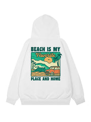Men Sweatshirts Oversized Hooded Tops Print Graphic