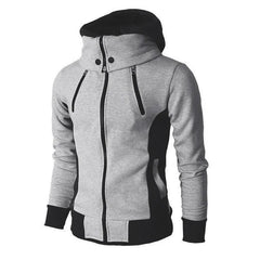 Spring and Autumn Casual Men Hoodie Stylish Patchwork
