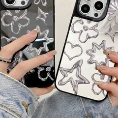 Immerse in Vibrant Art: Graffiti Stars Blossom on Your iPhone 14/1