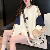 Loose Tops Pullovers Sweatshirts for Women Graphic Round Neck