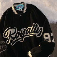 Y2K American Retro Street Letter Jacket for Men