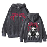 Chainsaw Men Gothic Zipper Hoodie Anime Streetwear