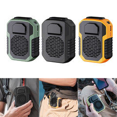 Body Fan with powerbankâ„? keeps your body cool and your gear charged