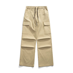 Safari Style Spring Autumn Men's Cargo Pants