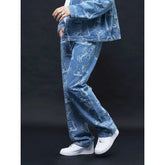 Retro Pants Hip-Hop National Tide Trousers