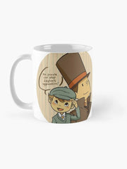 Professeur Layton and cute Luke Coffee Mug Mate Cup Tourist Mug Coffe Mug