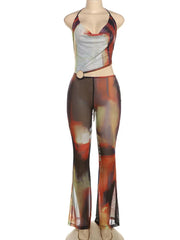 In Your Head Mesh Jumpsuit