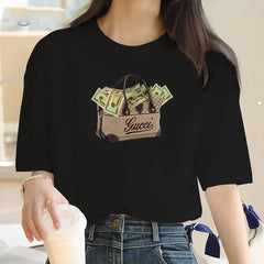Interesting Graphic Print T-Shirt