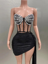 A Star Strapless Skirt Set