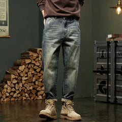 Jeans For Men Baggy Pants Loose Fit Harem Pants Vintage