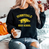 Buffy The Vampire Slayer Sweatshirt Sunnydale High School Retro Crewneck