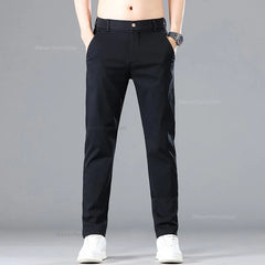 Casual Solid Color Fashion 2024 Men's Pants