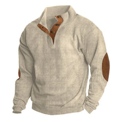 Latest Fashion Trend: Men's Stand Collar 3D Hoodie with Popular Digital Print