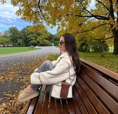Crossing Ways Faux Fur Jacket