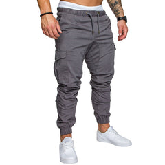 Casual Men Pants Harem Pantalones Fashion Big Pocket Hip Hop