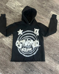 2023 American Trendy Letter Hoodie Women Casual Loose Pullover