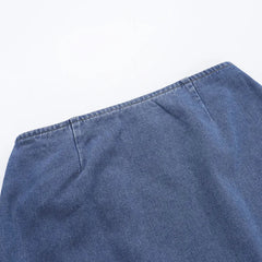 Talk To Me Nice Denim Maxi Skirt