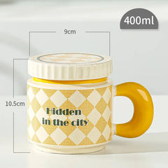 Ceramic Coffee Cup Mug Aesthetic