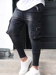Jeans Men Slim Fit Denim High Quality