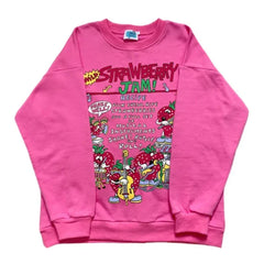2024 Strawberry Print Sweatshirt - Autumn Casual Fashion for Women