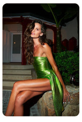 Glamorous Lime Mini Dress