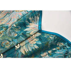 Spring Dream Blue Corset Top