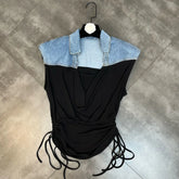 Come With Me Drawstring Top