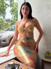 Starfish Knot Maxi Dress