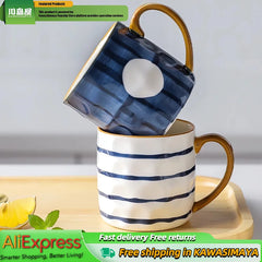 Ceramic Mugs Style High Beauty Drinking Cute Office Home Coffee Cup