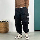 Chic Korean Fashion Cargo Pants for Men Streetwear
