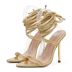 Chase Me Forever Strappy Heels