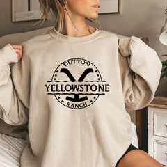Yellowstone Dutton Ranch Sweatshirt 1883 Yellowstone Tv Show Unisex