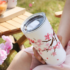 Stainless Steel Thermal Mug with Lid Double Wall Coffee Leak-Proof