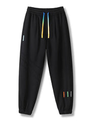 Spring Autumn Men'Baggy Sweatpants Drawstring Cotton