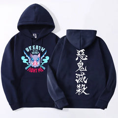 Breath of the Beast Demon Slayer Anime Hoodies 2024