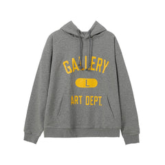Stylish 100% Cotton Women's Letter Decal Sweatshirts