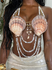 Shell Bikini Tank Top