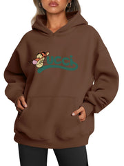Cotton Hoodie, Personalized Printed Pattern Casual Outdoor Top Sweatshirt