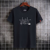 Mens Shirts Casual Short Sleeve Clothes High Quality Printed Cotton