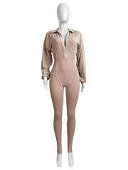 Get A Good Look Long Sleeve Jumpsuit