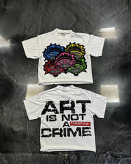 Y2K Retro Gothic Oversized Men's T-shirt: Casual Harajuku Streetwear