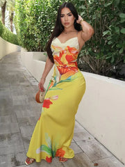 Rosalia Floral Ruched Dress