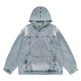 Denim Hoodie Jacket