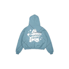 Y2K Star Letter Printed Pullovers Trendy European and American Hoodies for a Stylish Look