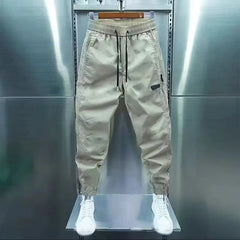 Men Cotton Joggers Cargo Pants